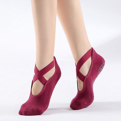 Pilates Yoga Socks Pink