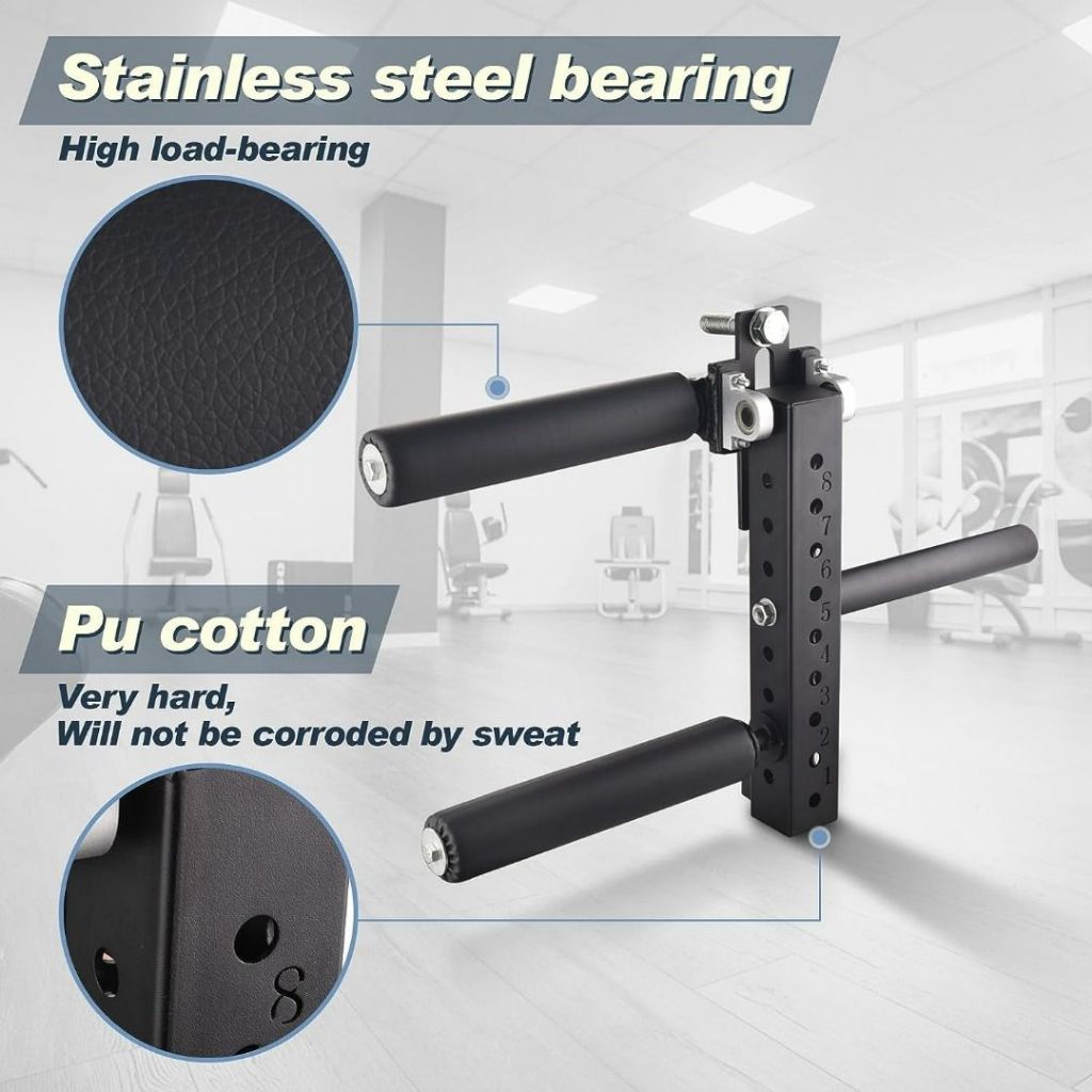 Seated Leg Extension and Curl Machine for Effective Leg Muscle Training, Adjustable Leg Extension Attachment, Leg Extensions Fitness Equipment Accessories18mm/26mm