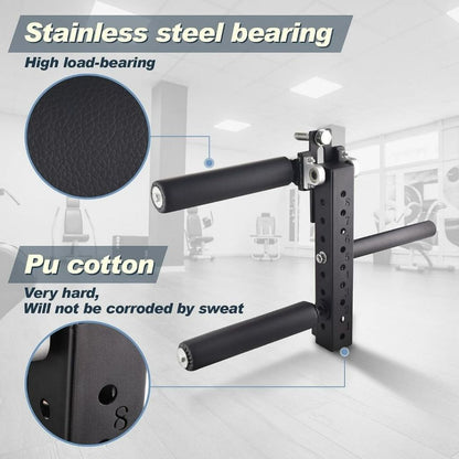 Seated Leg Extension and Curl Machine for Effective Leg Muscle Training, Adjustable Leg Extension Attachment, Leg Extensions Fitness Equipment Accessories18mm/26mm