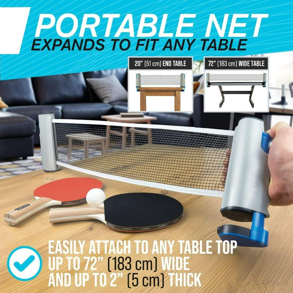 Portable Ping Pong Paddle Set