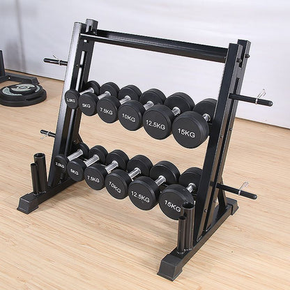 Potria 3 Tier Multi-Storage Dumbbell Rack