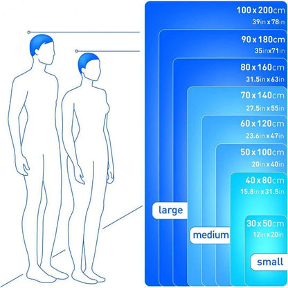 Travel Towel - Compact & Ultra Soft Microfiber Camping Towel - Quick Dry Towel - Super Absorbent & Lightweight for Sports, Beach, Gym, Backpacking, Hiking and Yoga