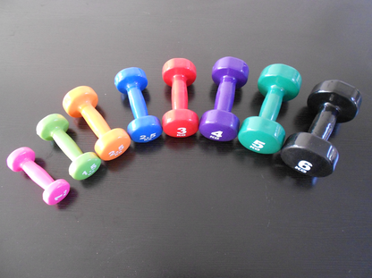 Neoprene dumbbell Vinyl dumbbells One Piece Dumbbell Ladies Children Fitness Plastic Coated Colorful Neoprene Dumbbell / Neoprene / Cast Iron / Dumbbell / Perfect Shape / Weight Available 1-10KG
