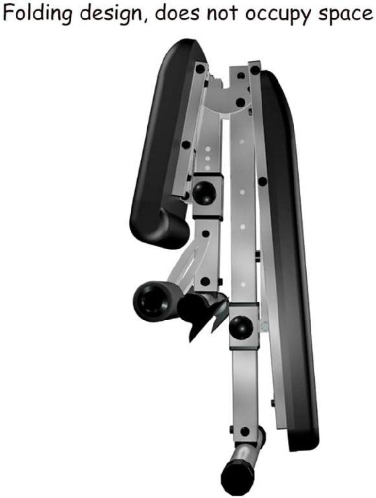 Simi Multi-Functional Foldable Adjustable Power Dumbbell Gym Bench