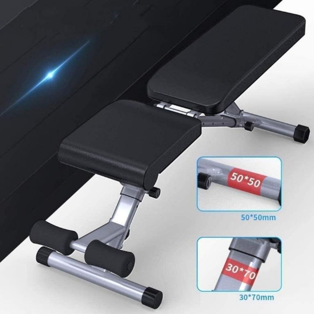 Simi Multi-Functional Foldable Adjustable Power Dumbbell Gym Bench