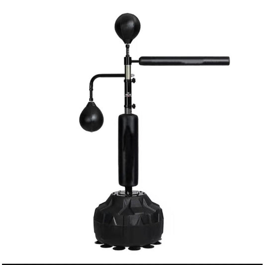 MMB Reflex Punching Bag 360 Spinning Bar Boxing Speed Trainer Dual Bag