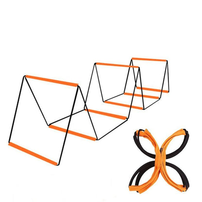 Strofi Agility Ladder, Agility Training Equipment, Soccer Speed Ladder, Football Footwork Ladder, Workout Ladder for Kid Adult, Foldable Instant Set-up