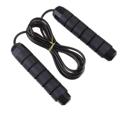 Tangle Free Skipping Rope Black