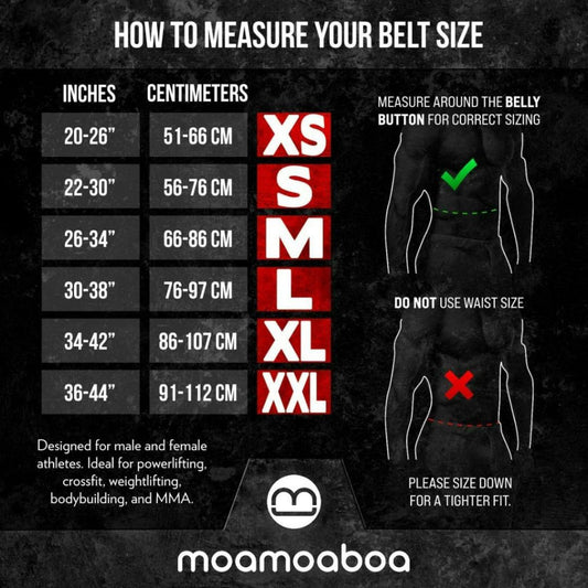 Thanatos 7MM Weight Lifting Belt Black/L