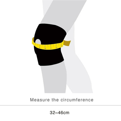 Adjustable Compression Knee Patellar Tendon Support Brace for Men Women - Arthritis Pain, Injury Recovery, Running, Workout, (Black)