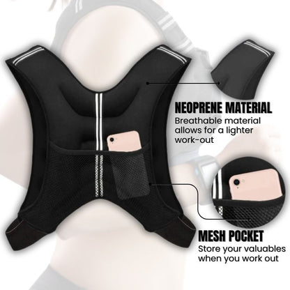 MMB Gileko Weighted Vest Workout Body Weight Vest