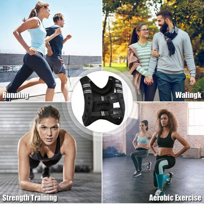 MMB Gileko Weighted Vest Workout Body Weight Vest