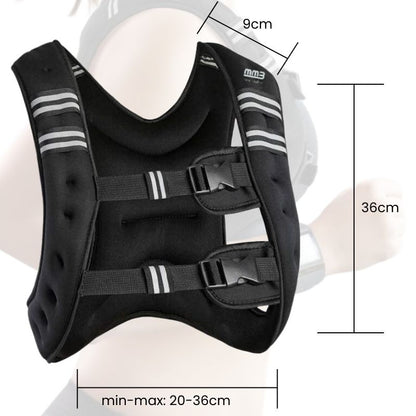 MMB Gileko Weighted Vest Workout Body Weight Vest
