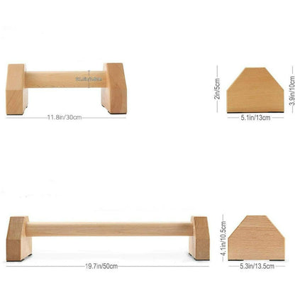 Wood Parallettes 30cm