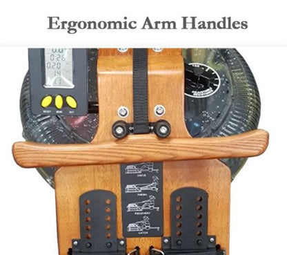 Wooden Water Rower Mahogany