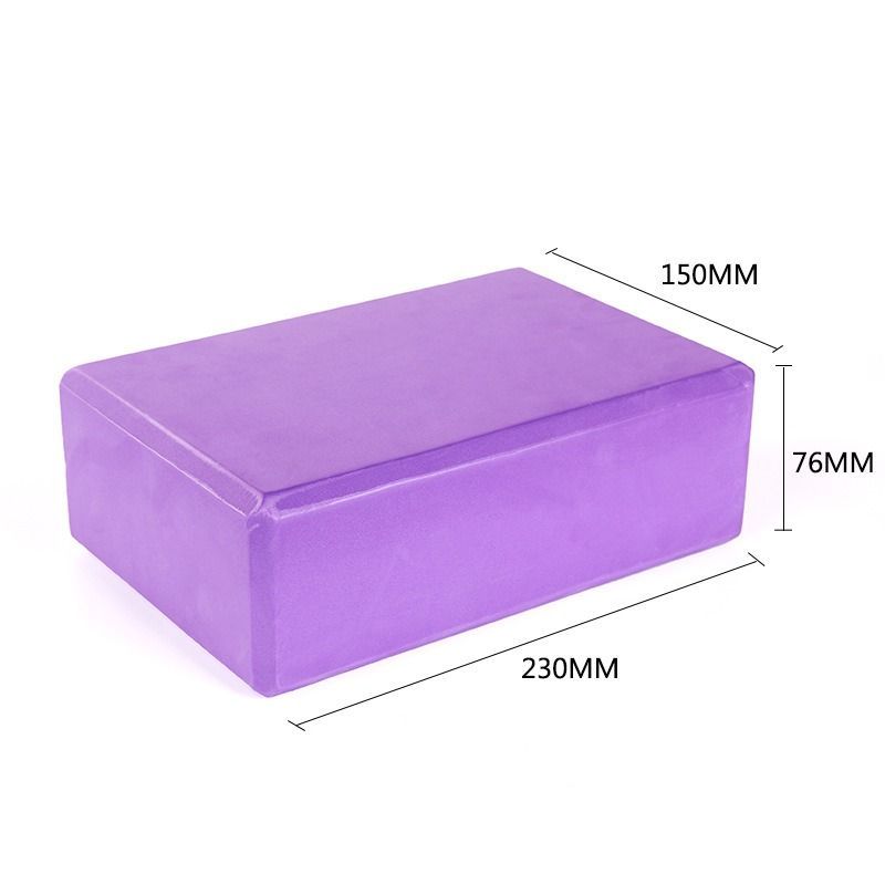 Yoga Block Brick Rectangular Eva High Density 120 gram