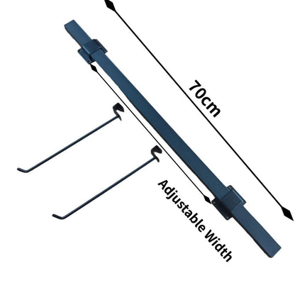 Zygo Wall Mounted Adjustable Storage Hook Adjustable Wall Mat Hanger For Yoga Mat Hanging Mat Rack