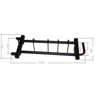 MMB Orizon Horizontal Bumper Weight Plate Rack