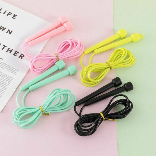 Speed Skipping Rope PVC Fitness Weight Loss Portable Jump Unisex Children Adult Fitness Crossfit Boxing Jumping Rope