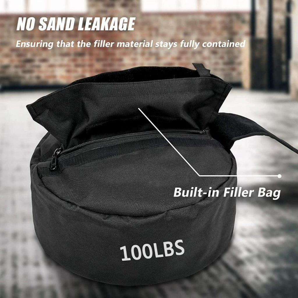 Training Sandbag, Heavy Duty Workout Sandbags Fitness Weights Sand Bags for Training, Exercise, Fitness, Cross, Military Conditioning, Strength Training