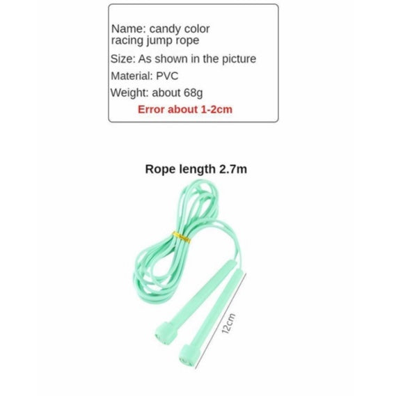 Speed Skipping Rope PVC Fitness Weight Loss Portable Jump Unisex Children Adult Fitness Crossfit Boxing Jumping Rope