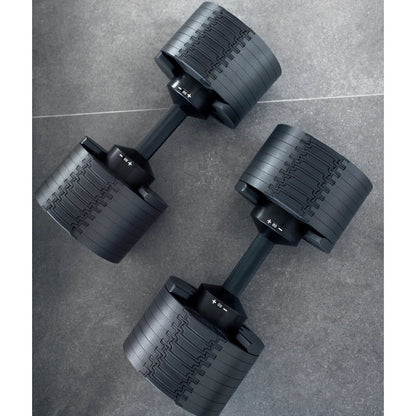 NÜOBELL 232  220 "Blackout" | 2KG Increments (Limited Edition) Nuo Nuobell Flexbell Adjustable Dumbbells