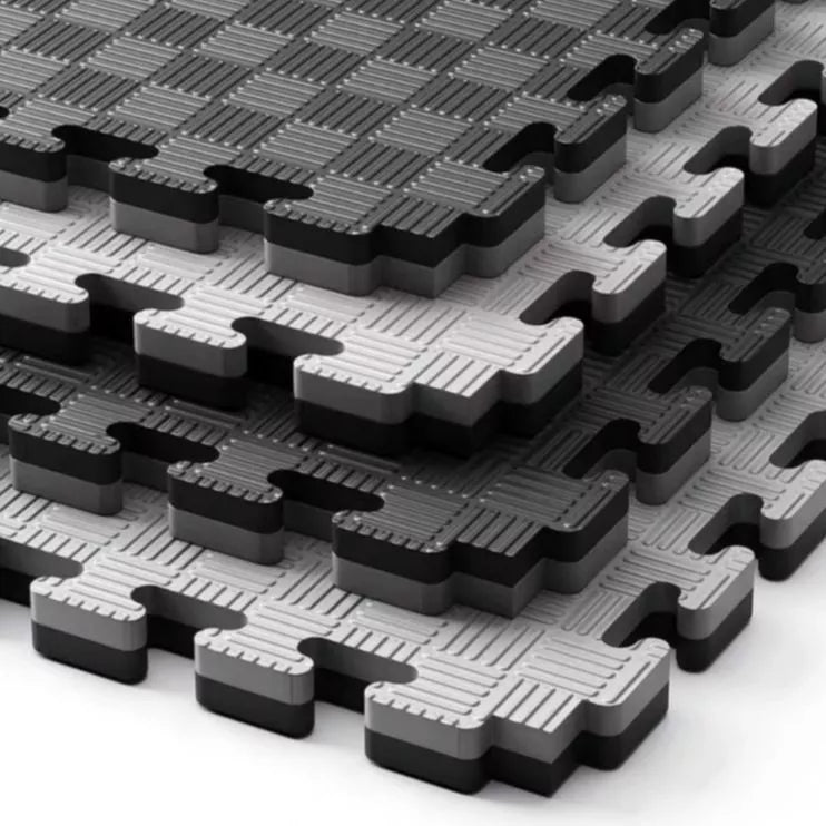 Interlocking EVA Floor Mats/Tiles 1m x 1m x 25 mm - Jiu Jitsu/Wrestling Professional Taekwondo Mat
