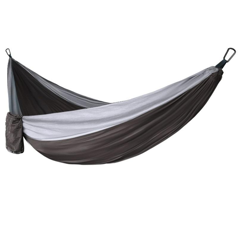 Camping Hammock - Portable Hammock Single or Double Hammock Camping Accessories for Outdoor, Indoor w/ Tree Straps