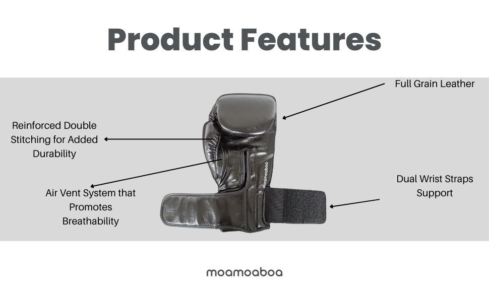 MMB Vonas Gold Leather Boxing Gloves Twin Straps