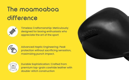 MMB Vonas Gold Leather Boxing Gloves Twin Straps