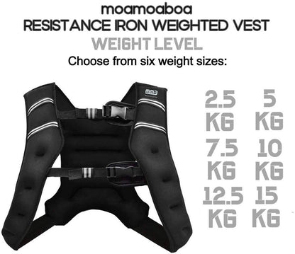 MMB Gileko Weighted Vest Workout Body Weight Vest