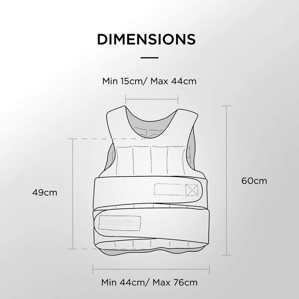 Moamoaboa Weight Vest - 20kg, Adjustable Weighted Vest Weight Loss Running Gym Training