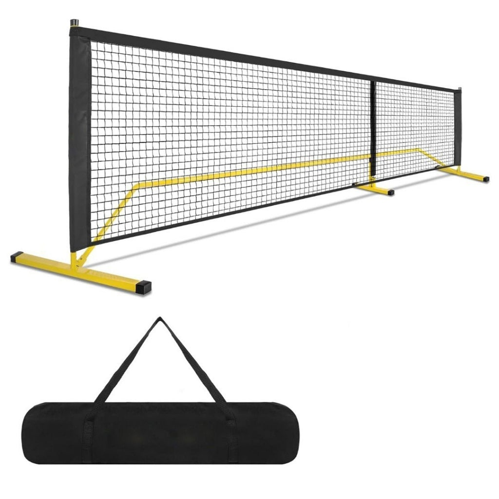 Pickleball Net, 22 FT USAPA Regulation Size Portable Pickleball Net, Steady Metal Frame for All-Weather Resistant Play