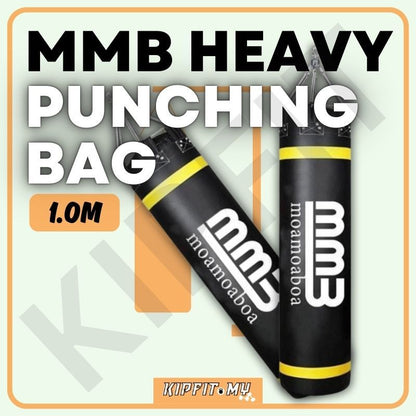 MMB Punching Heavy Bag – Boxing Sandbag Punching Bag Perfect for MMA, Taekwondo & Combat Sports拳击沙包袋