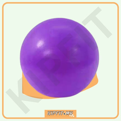 25cm Pilates Yoga Ball – Anti-Burst Non-Slip PVC Fitness Core Balance & Massage Exercise Ball 小瑜伽球