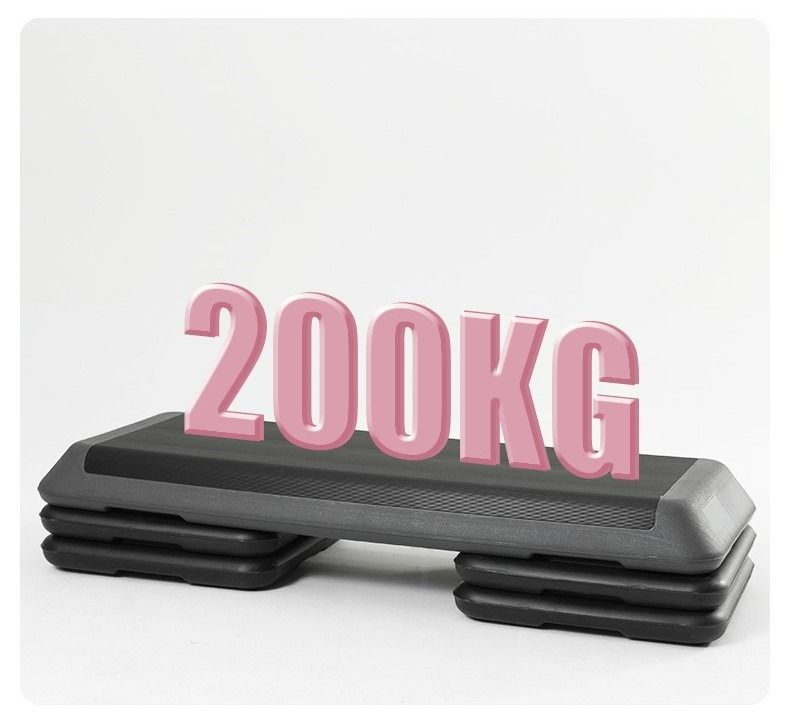 Paton Aerobic Exercise Workout Step Platform Health Club Size with Adjustable Risers Included and Extra Risers Options