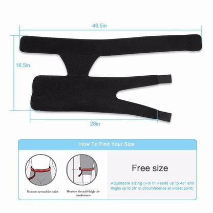 Hip Brace for Sciatica Pain Relief SI Belt Sacroiliac Belt Hip Pain Compression Wrap for Thigh Hamstring Joints Arthriti