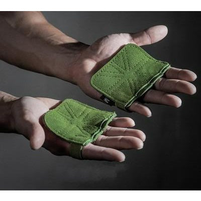 Fitness Gym Grip Pads for Weightlifting Powerlifting Cross Training Exercise Deadlift 4 Finger Loop Gym Workout Gloves