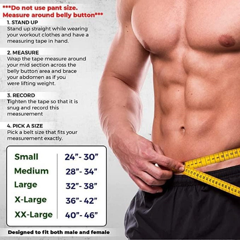 Lever Weight Lifting Leather Belt - 10mm Powerlifting Gym Belts for Men & Women