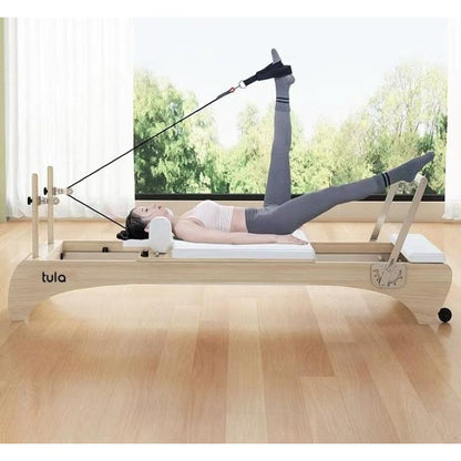Tula Designer Reformer Model Vakra Beech Wood Pilates