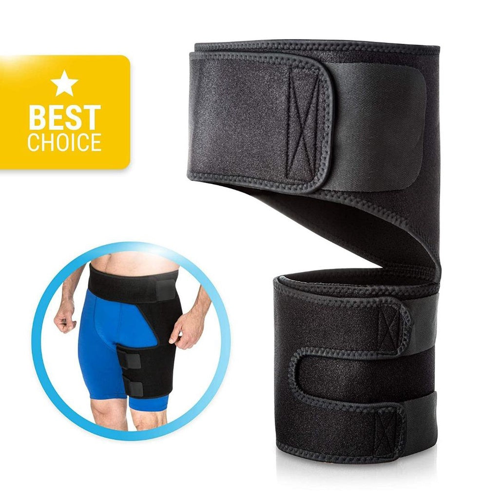 Hip Brace for Sciatica Pain Relief SI Belt Sacroiliac Belt Hip Pain Compression Wrap for Thigh Hamstring Joints Arthriti