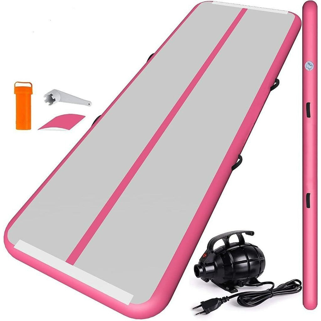 Gymnastics Air Mat Tumble Track Tumbling Mat Inflatable Floor Mats With Electric Air Pump
