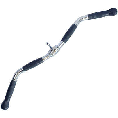 Home Gym Cable Attachment Handle Machine Exercise Chrome PressDown Strength Training Home Gym