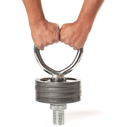 Ketla Adjustable Kettlebell Handle for Strength Training Kettlebells for Weight Plates - Home or Gym Workout