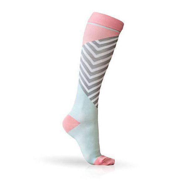 Compression Socks Knee High Men Sports Socks 20-30mmHg Edema Diabetes Varicose Veins Running Women Marathon Compression