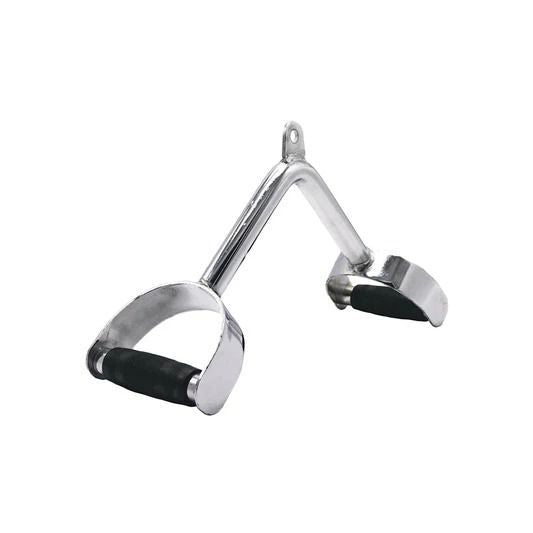 Home Gym Cable Attachment Handle Machine Exercise Chrome PressDown Strength Training Home Gym