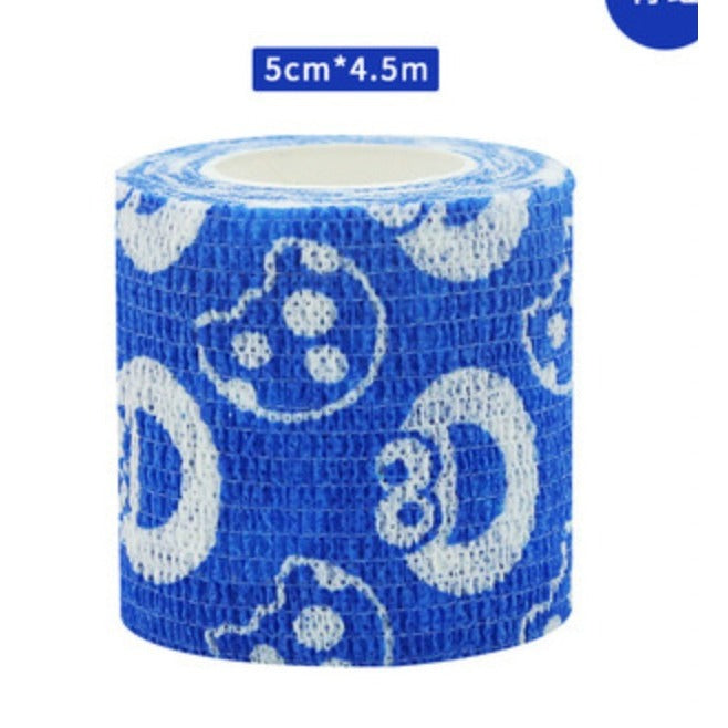 Oly Grip: Weightlifting Thumb Hook Grip Cotton Tear Stretch Tape (6 Rolls) - Keep Fingers and Hands Safe During Workout