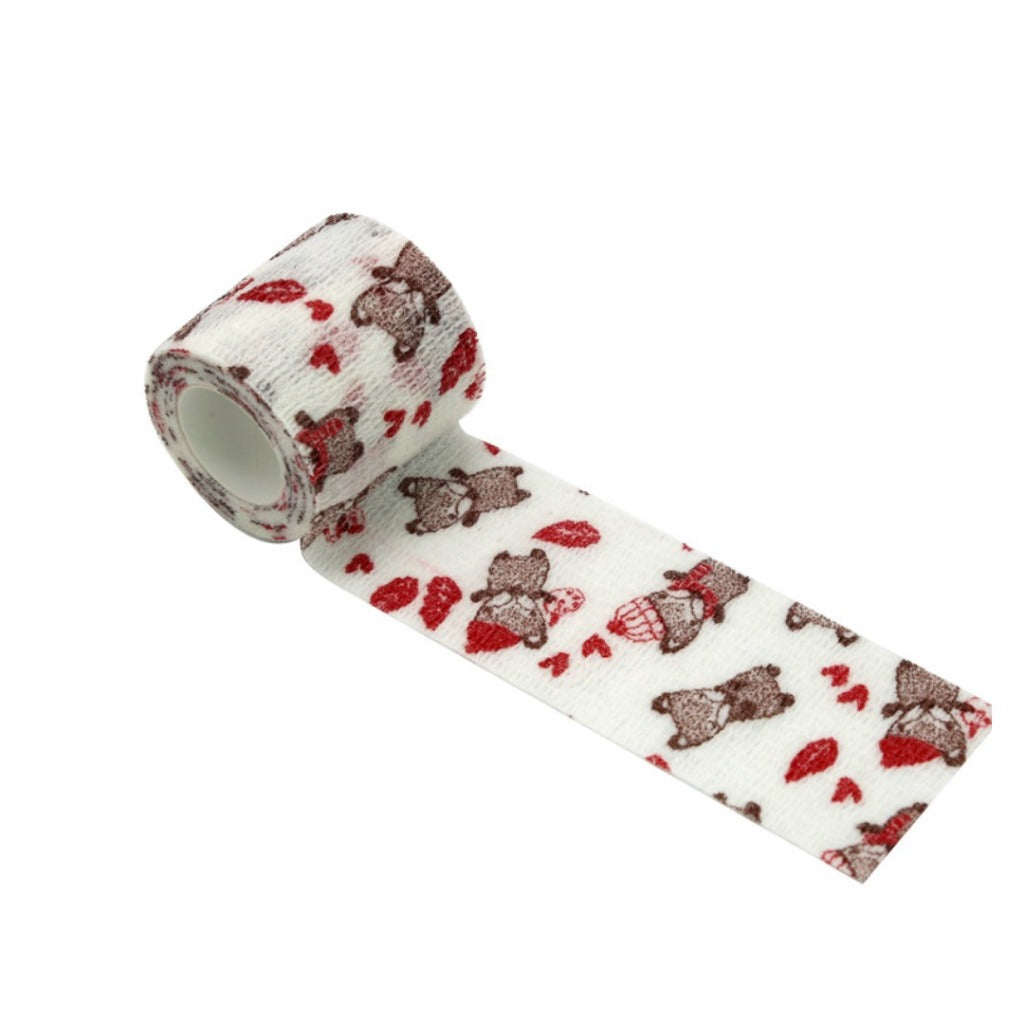 Oly Grip: Weightlifting Thumb Hook Grip Cotton Tear Stretch Tape (6 Rolls) - Keep Fingers and Hands Safe During Workout