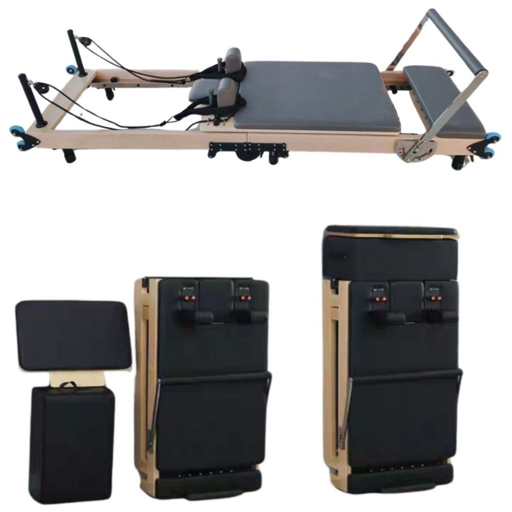 KKOCH - Anadi Compact Foldable Pilates Reformer Bed: Elevate Your Workouts Anywhere, Anytime