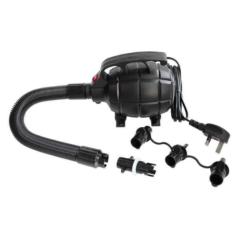 Electric Air Pump High Power Electric Air Pump 600W Portable Inflator Pump with 4 Sizes Nozzle UK plug